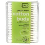 Pretty Paper stem cotton buds 200pk